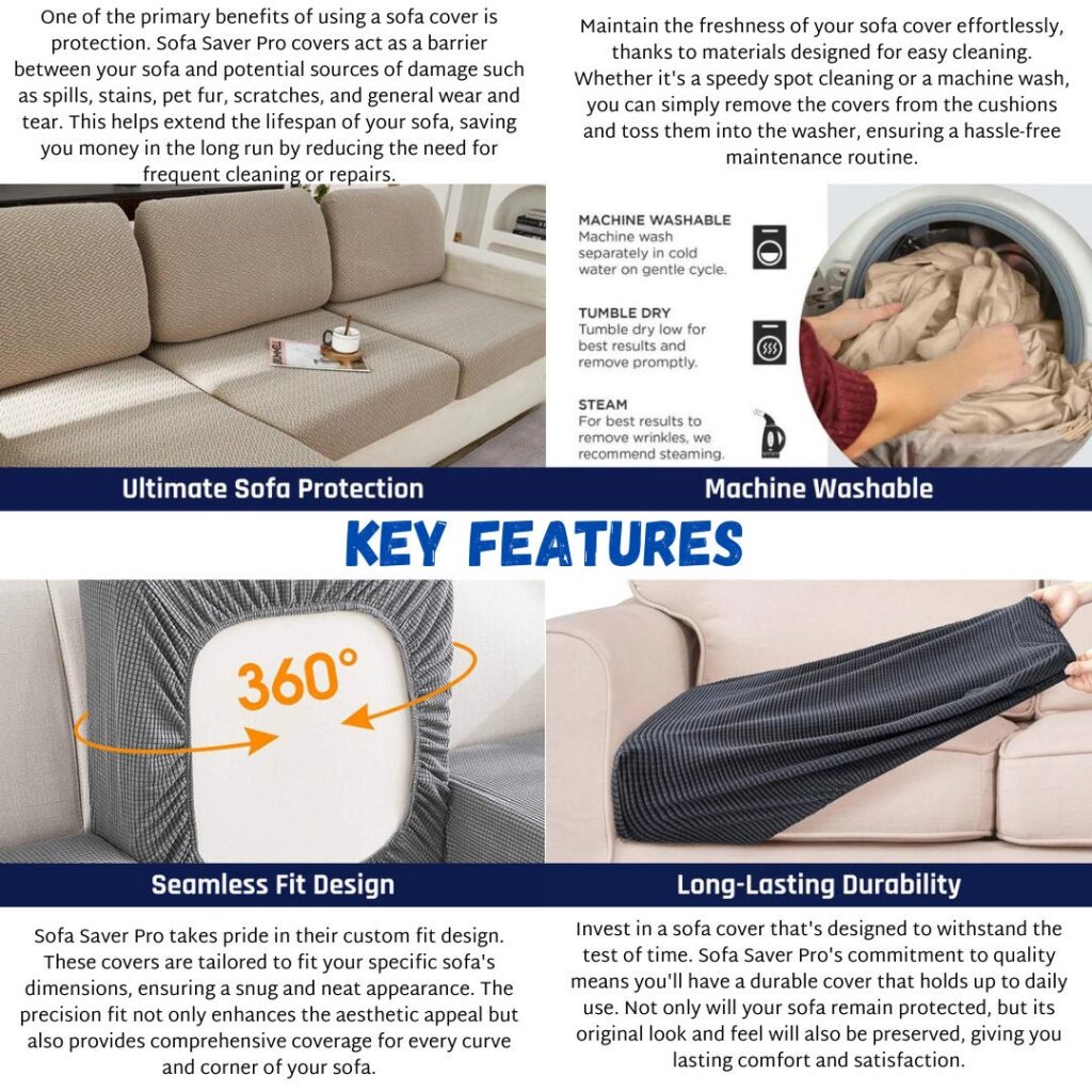 Benefits Sofa Protective Covers